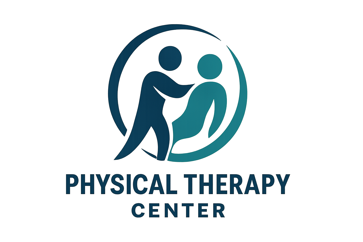 Physical therapy center logo